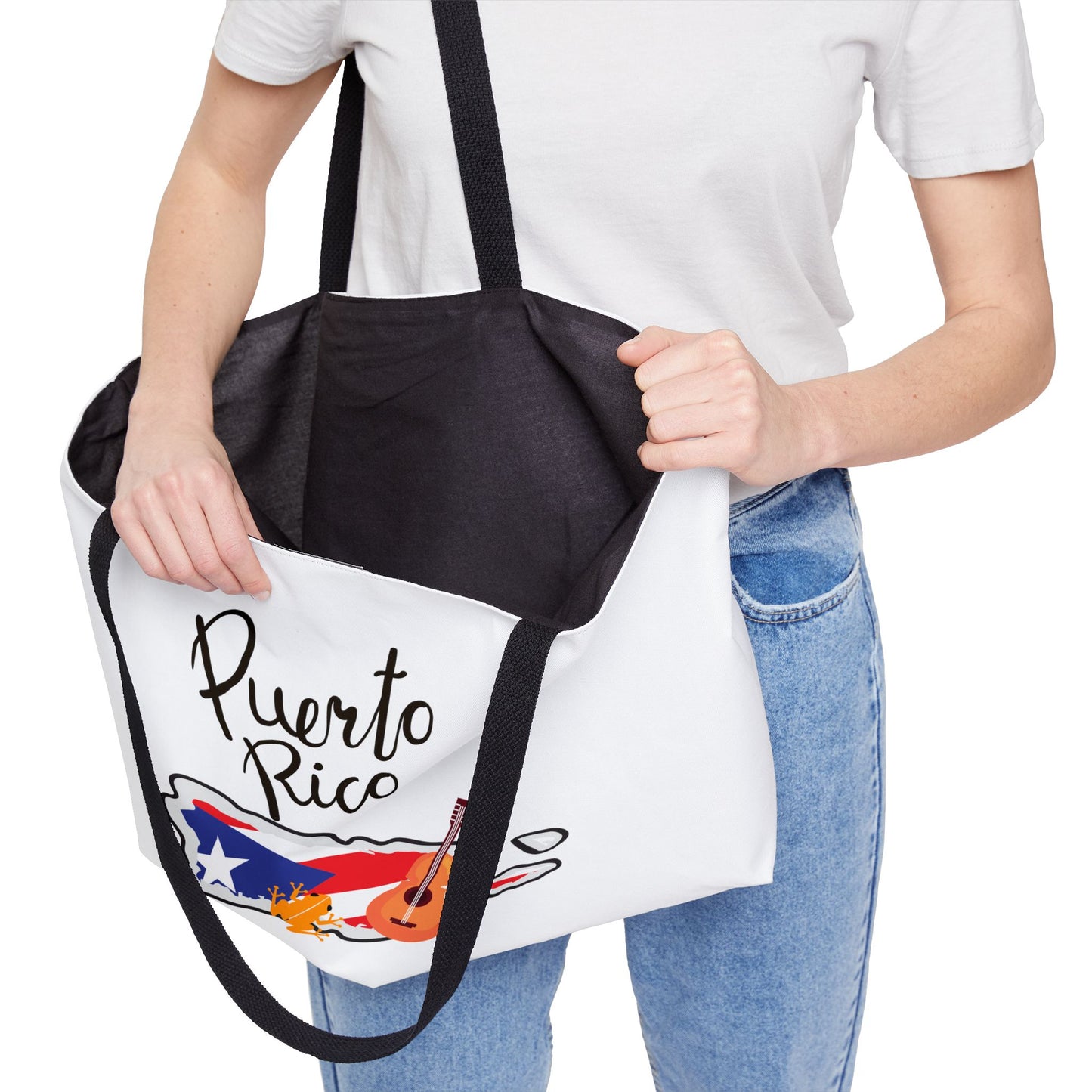 Puerto Rico Weekend Tote Bag, Travel Bag, Beach Bag, Summer Essentials, Gift for Travelers, Stylish Carryall