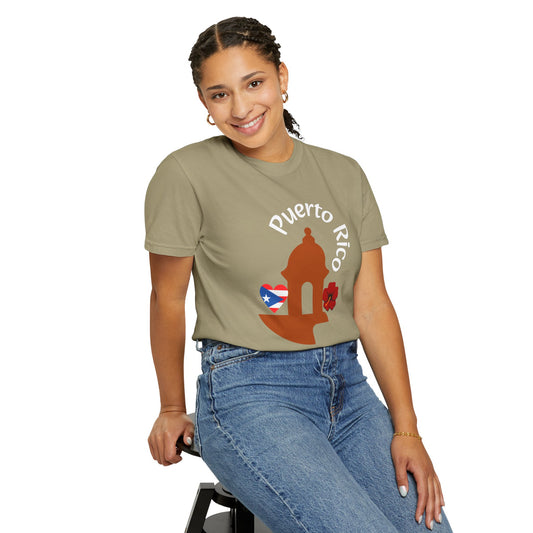 Puerto Rico Pride Unisex Garment-Dyed T-Shirt | Perfect for Celebrations, Gift for Her, Travel Enthusiasts, Summer Vibes, Festivals, [...]