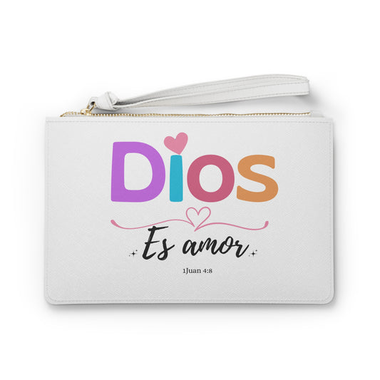Colorful Inspirational Clutch Bag - Perfect for Women, Bible Verse, Christian Gifts, Religious Accessory, Faith Decor