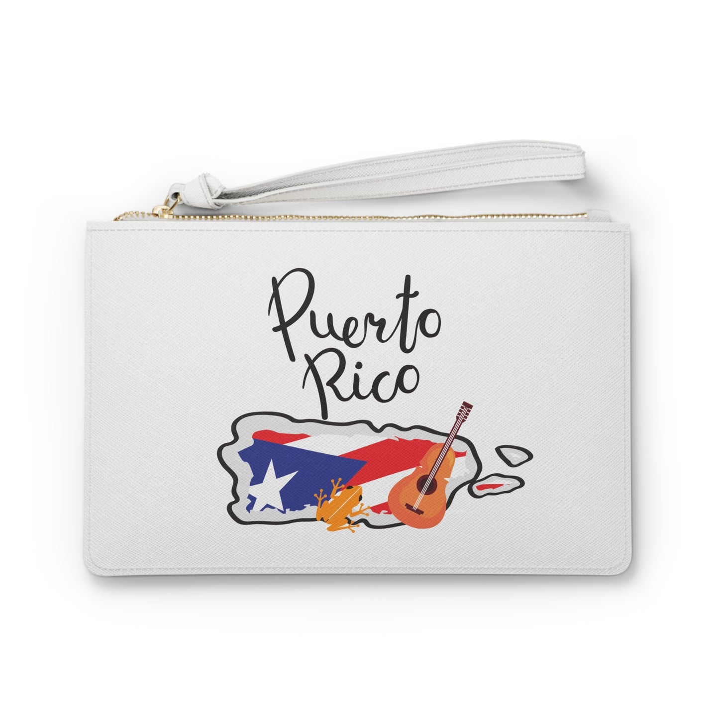 Puerto Rico Clutch Bag - Perfect for Travel, Festivals, and Gifts, Tropical Vibe, Island Pride, Stylish Accessory
