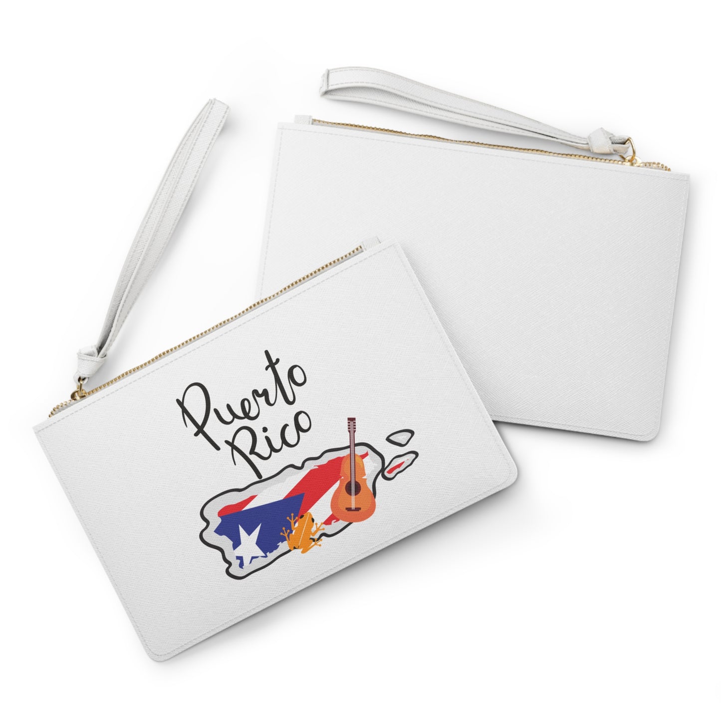 Puerto Rico Clutch Bag - Perfect for Travel, Festivals, and Gifts, Tropical Vibe, Island Pride, Stylish Accessory
