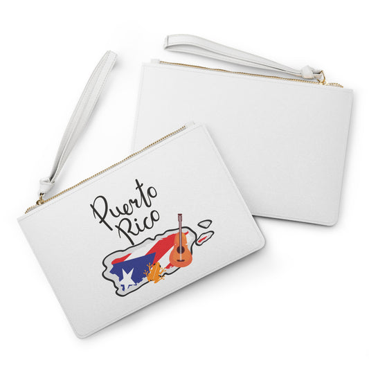 Puerto Rico Clutch Bag - Perfect for Travel, Festivals, and Gifts, Tropical Vibe, Island Pride, Stylish Accessory
